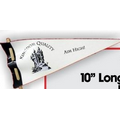 Vinyl Pennant (10"x4.5")